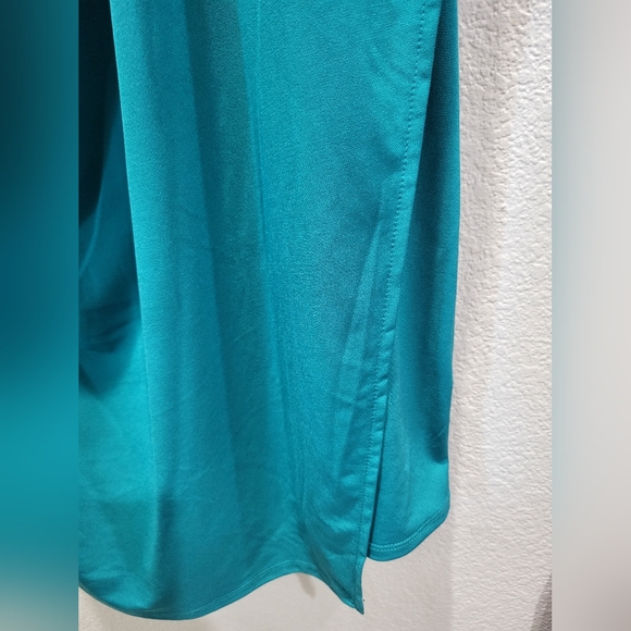 Lane Bryant Drape Neck Jersey Blouse - Picture 2 of 6